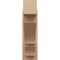 Ekena Millwork 6-in W x 20-in D x 20-in H Balboa Block Rough Cedar Woodgrain TimberThane Outlooker, Primed Tan OUTUR060X20X20BOA44RCPR - alternate 5
